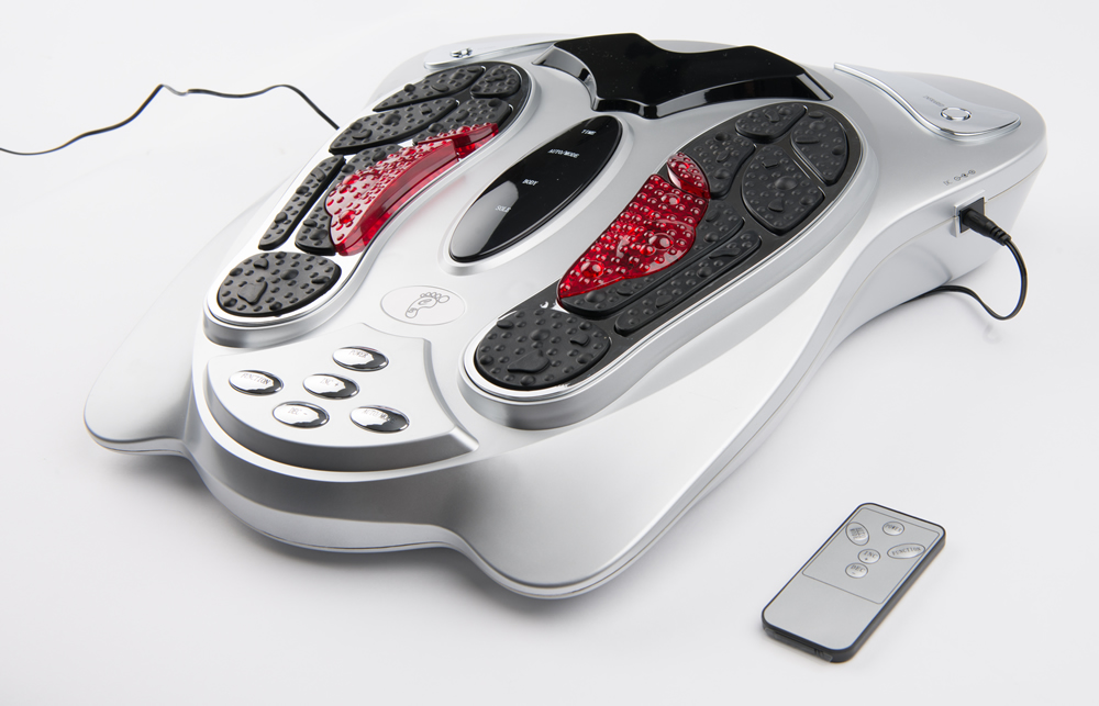 Electromagnetic Wave Pulse Circulation Foot Massager Booster machine Health USA 